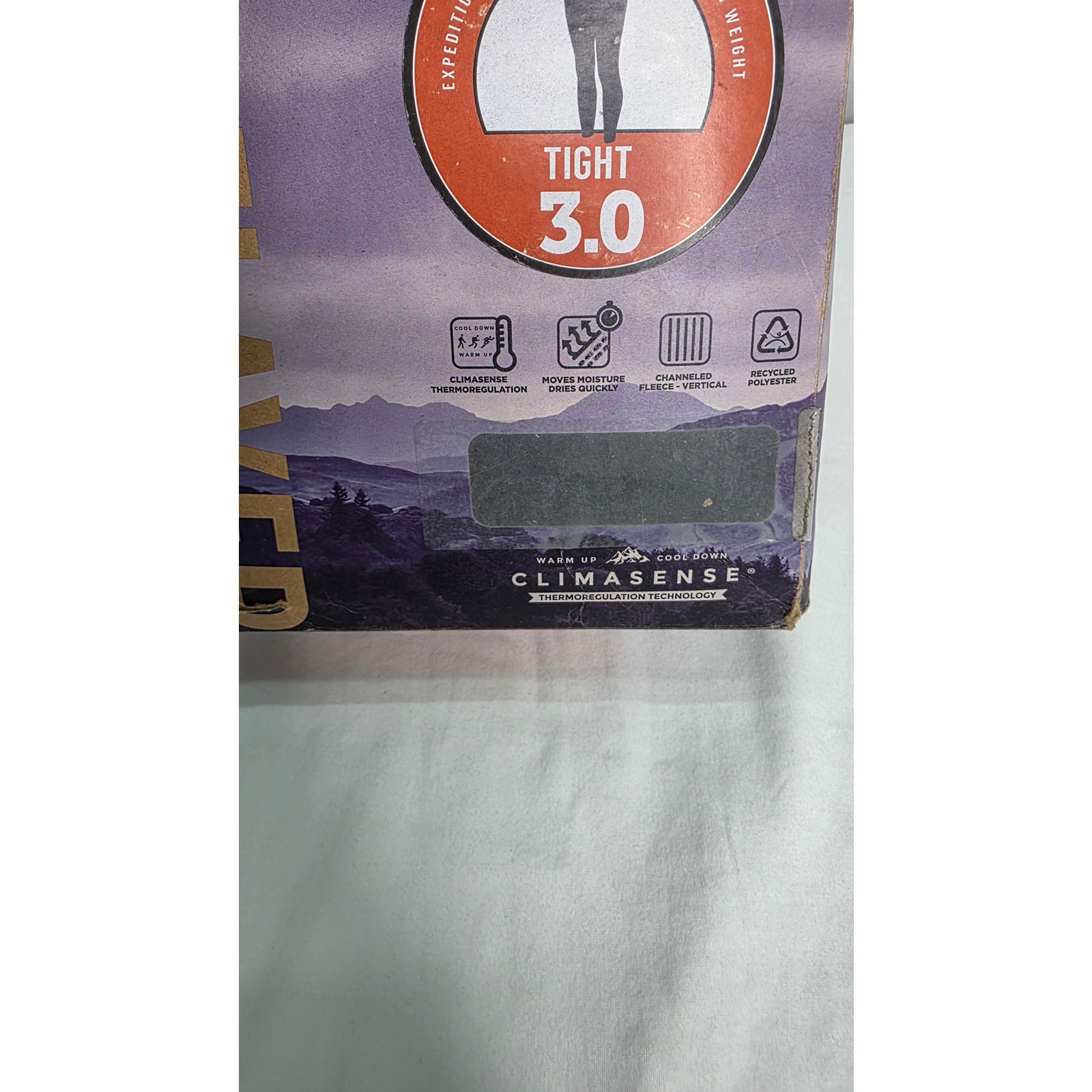 Terramar Black 3.0 Vertix Base Layer Expedition Weight Tight Leggings Size 3x — image 7 of 8